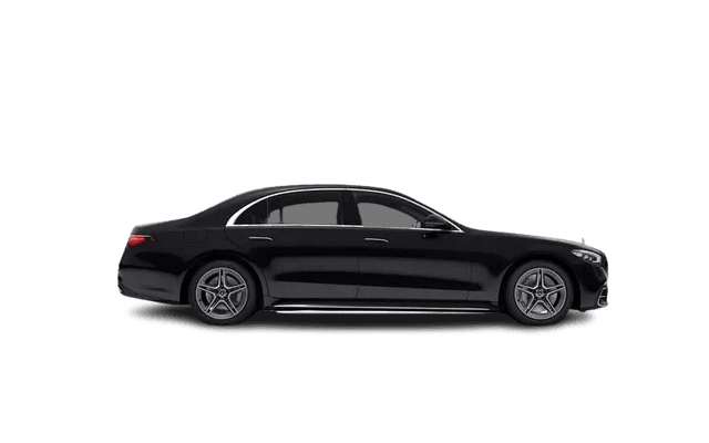Berline de luxe avec chauffeur privé pour service de transport haut de gamme