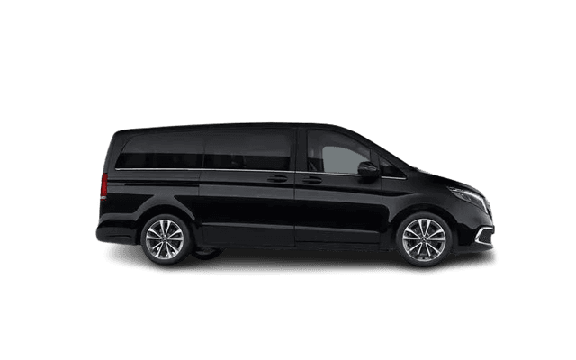 Van spacieux avec chauffeur privé pour transport de groupe